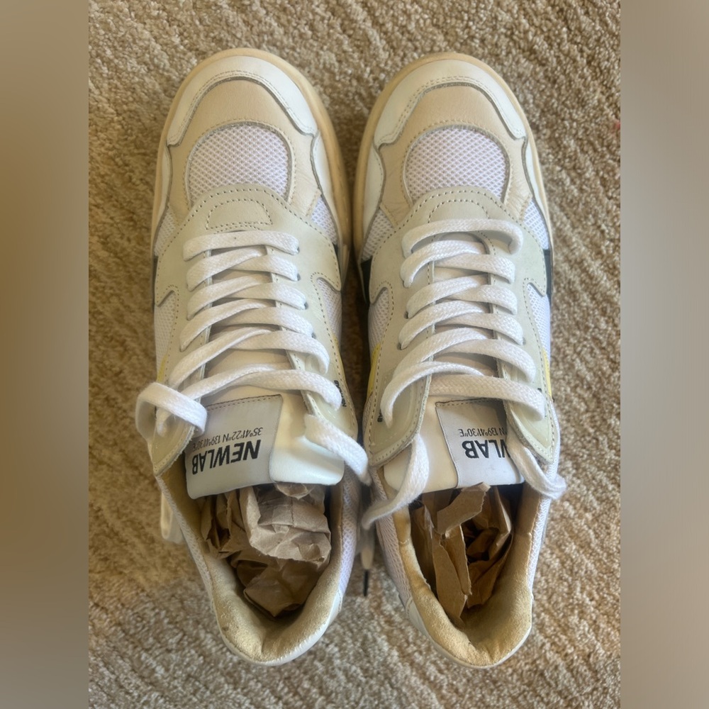 Women’s size 38 NEWLAB sneakers, bought in Paris. Worn only twice!